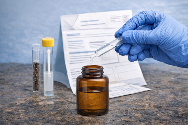 You fill your sample