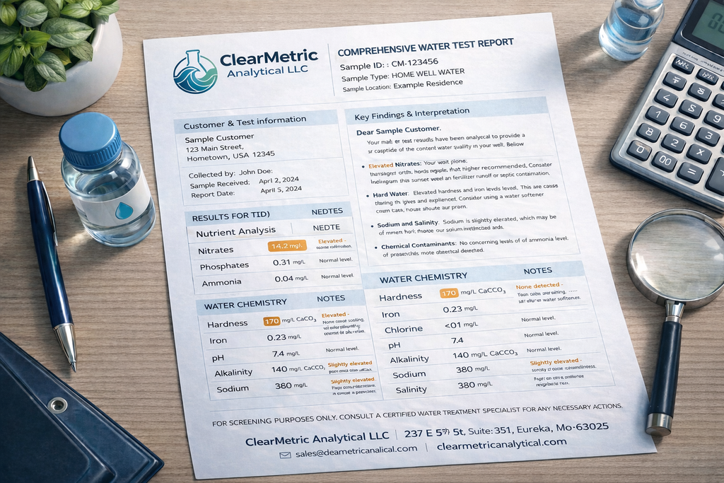 Facility Hygiene & Water Screening Combo | Professional Commercial Analysis